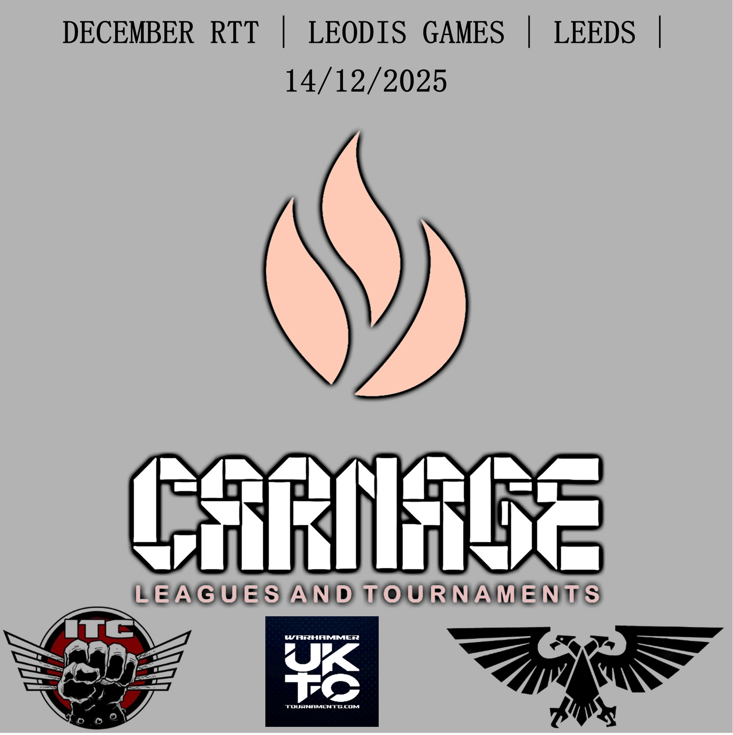 DECEMBER RTT | LEODIS GAMES | LEEDS | 14/12/2025