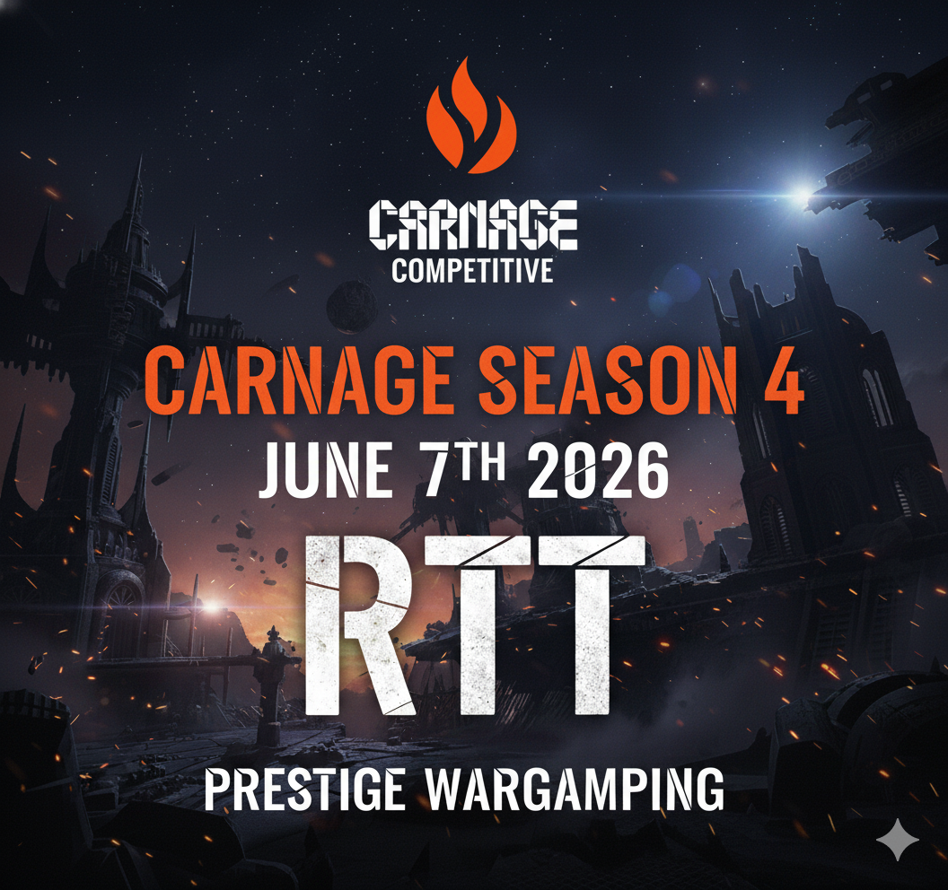 PRESTIGE WARGAMING - JUNE 2026 RTT