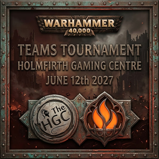 CARNAGE SEASON 5 - JUNE 2027 - HOLMFIRTH GAMING CENTRE TEAMS