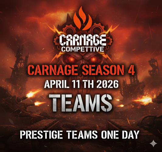 CARNAGE SEASON 4 - APRIL 2026 TEAMS