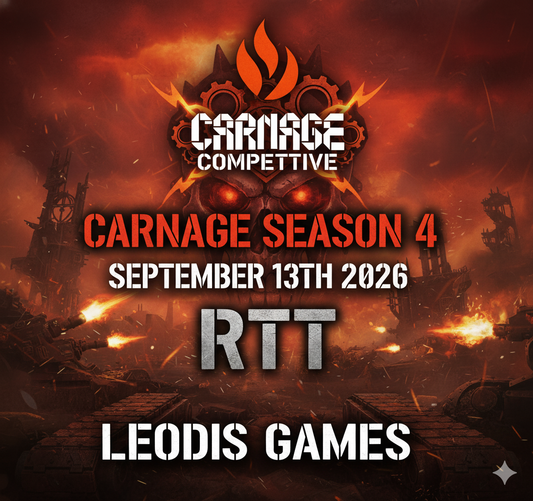 CARNAGE SEASON 4 - SEPTEMBER 2026 RTT